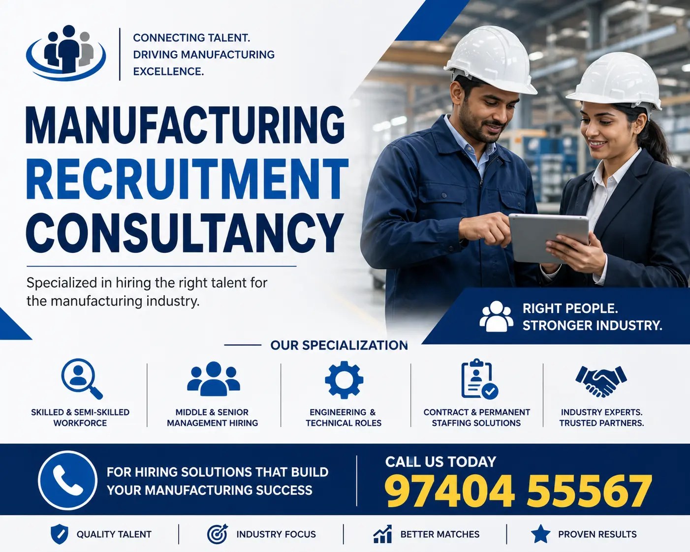 Manufacturing Recruitment Consultancy India - Sann Consulting